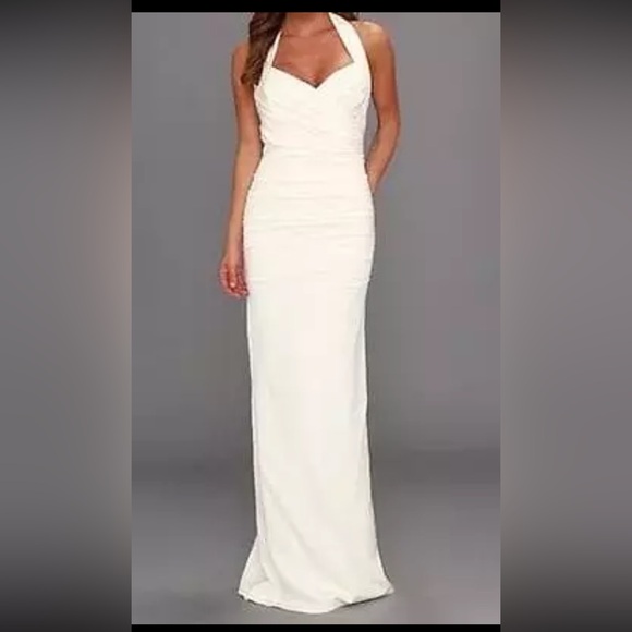 NICOLE MILLER BRIDAL
WEDDING GOWN FJ0019 Sz 0 NWT Retail $1200 - Picture 2 of 8